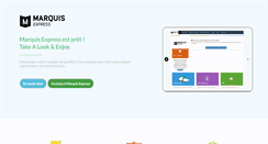 Desktop Screenshot of marquisexpress.com